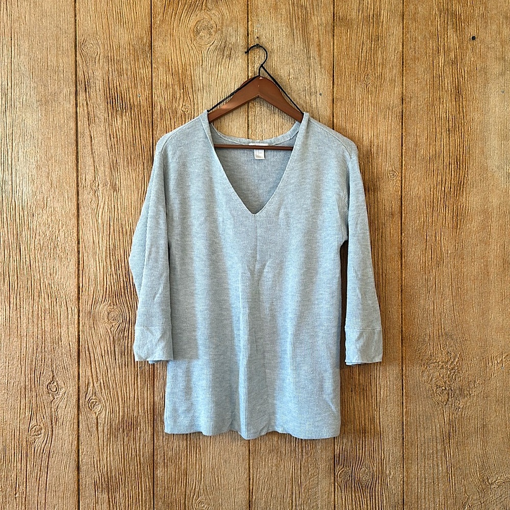 H&M Basic | Deep Neck Sweater